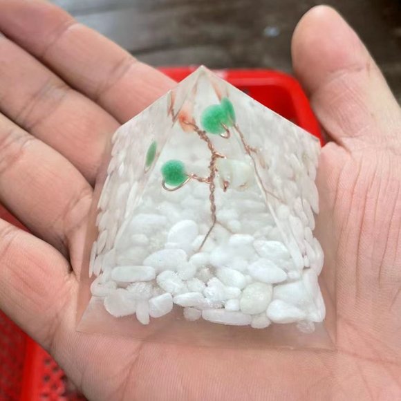 Other - Pyramid for EMF protection// Crystal Healing// Manifest//Chakra Healing // Energ